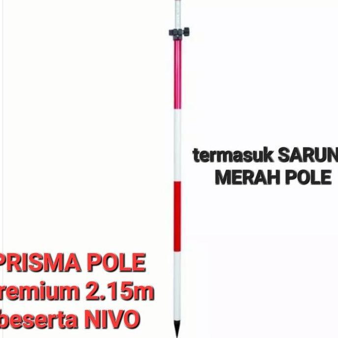 Prisma Pole / Pole Stick / Jalon Prisma Alat Survey murah