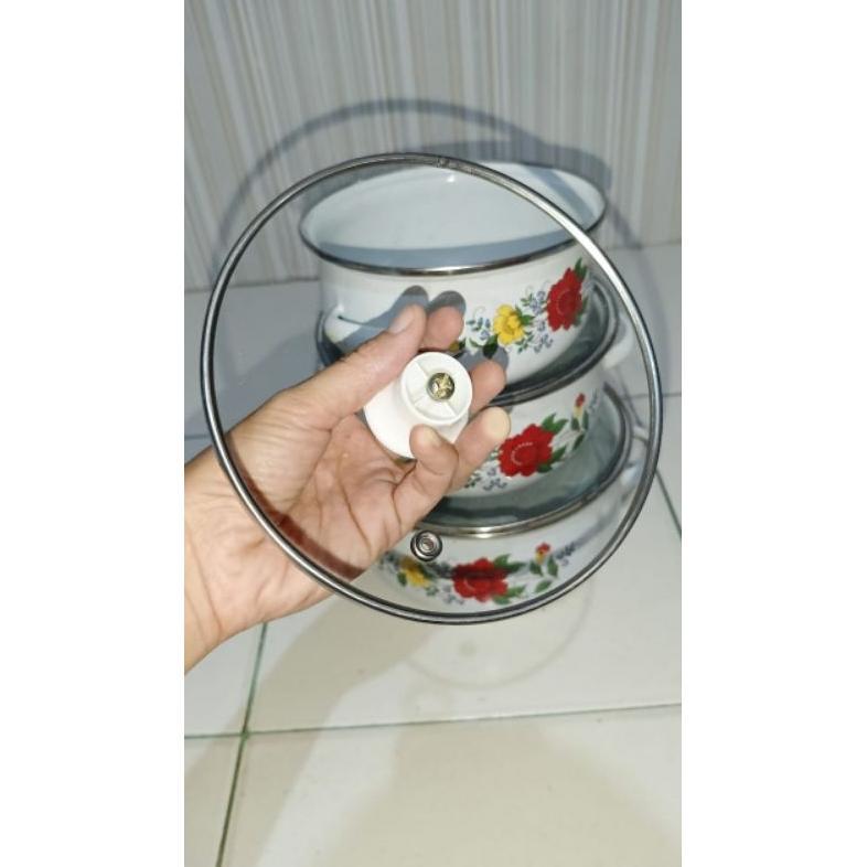 BEST SELLER (3PCS) PANCI BUNGA 3 SUSUN / PANCI REONA SUSUN 3 / PANCI SET TUTUP KACA