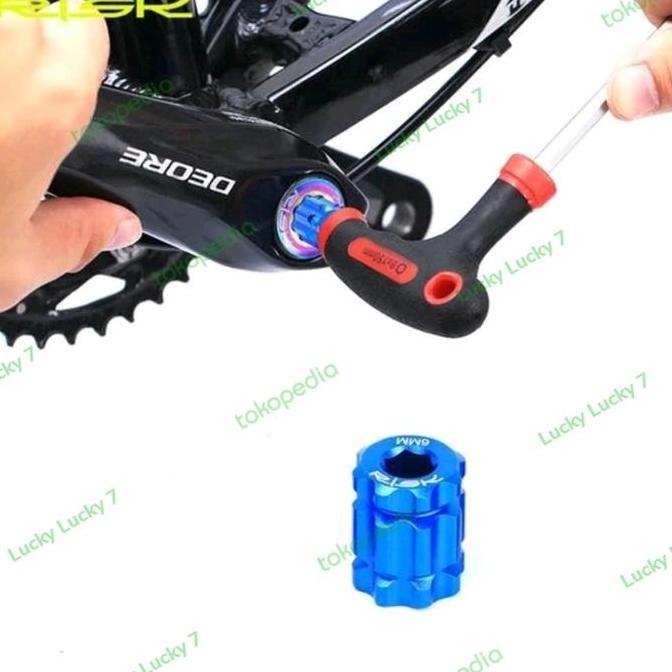 Ready Kunci Pembuka Baut Crank Shimano Alat Pelepas Tutup Crank Arm Shimano HT2 Kunci Baut Prowheel 