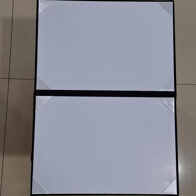 Ready Map Polos/Map Ijazah Bahan Beludru Warna Hitam