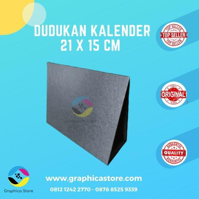 Ready Dudukan Kalender | Tatakan Kalender Meja | Segitiga Kalender