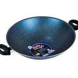BEST SELLER WAJAN PENGGORENGAN MAXIM GALAXY WOK 30CM 36CM TEFLON ANTI LENGKET PENGGORENGAN TEFLON MA