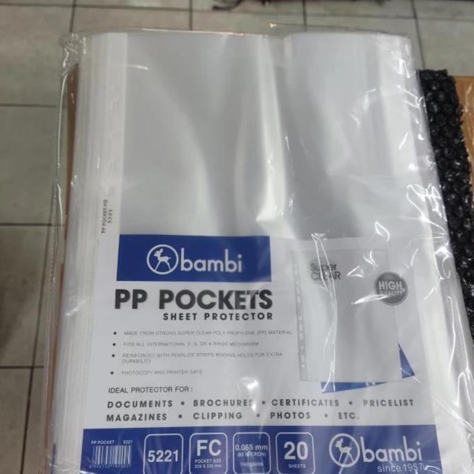 Ready PP pocket Bambi F4