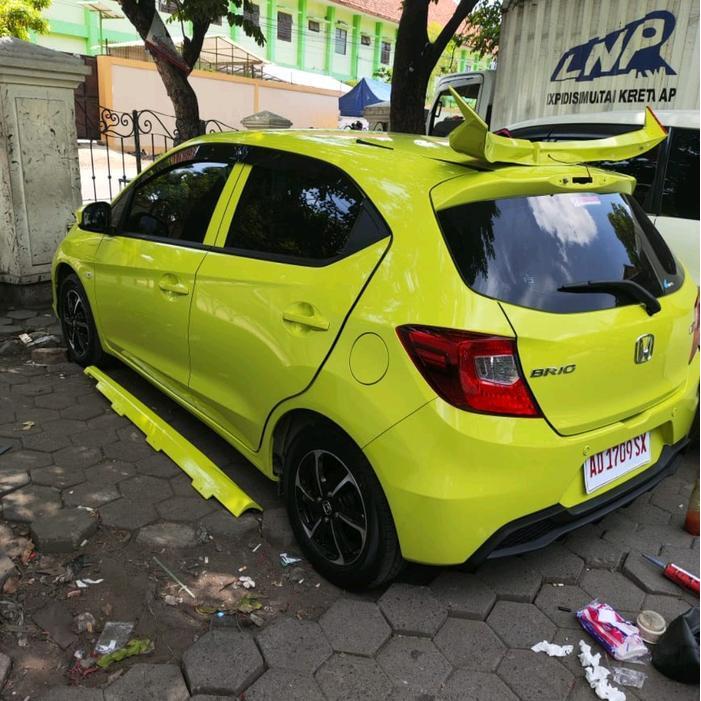 Spoiler Brio Rs /Topi Belakng Brio Rs Car Original Dan Terpercaya