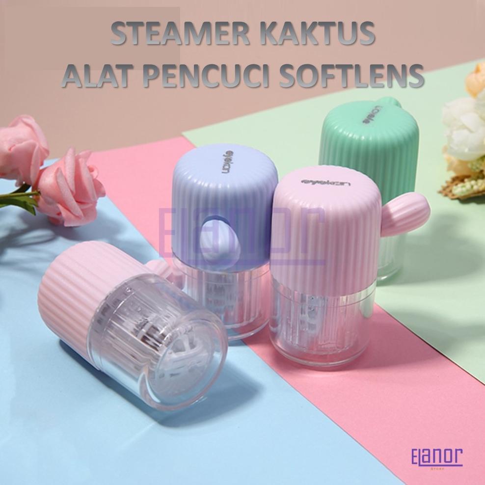 READY ALAT PENCUCI SOFTLENS MANUAL DENGAN TALI PENARIK - STEAMER KAKTUS PEMBERSIH SOFLENS
