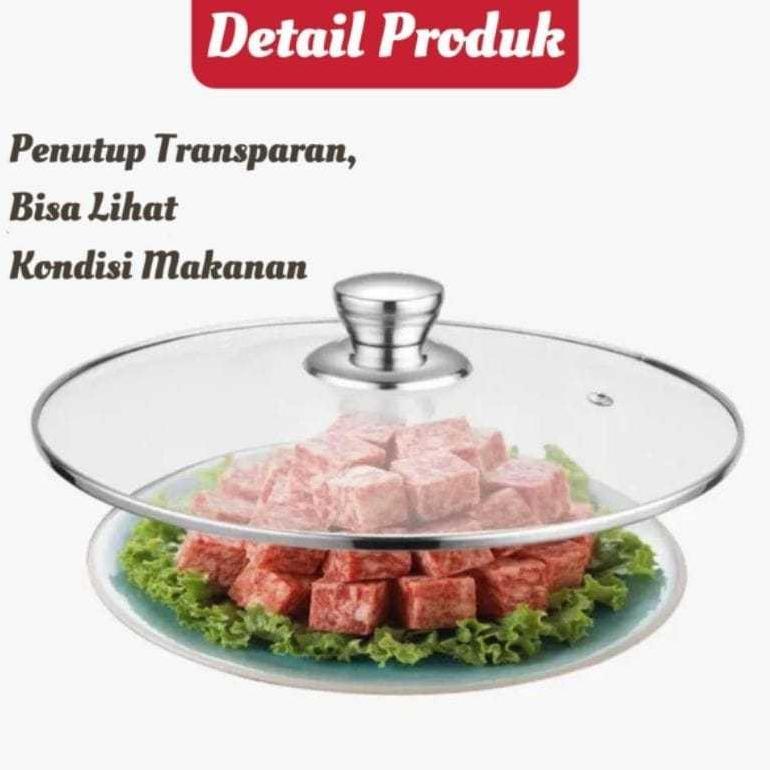 FREE ONGKIR PANCI KUKUS 2 SUSUN BMW KITCHENWARE PANCI SET STEAMER STAINLESS KUKUS IKAN SIOMAY BAKPAO