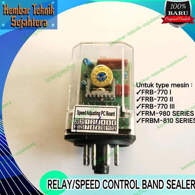 MURAH SPEED CONTROL SPAREPART CONTINOUS BAND SEALER FRB-770