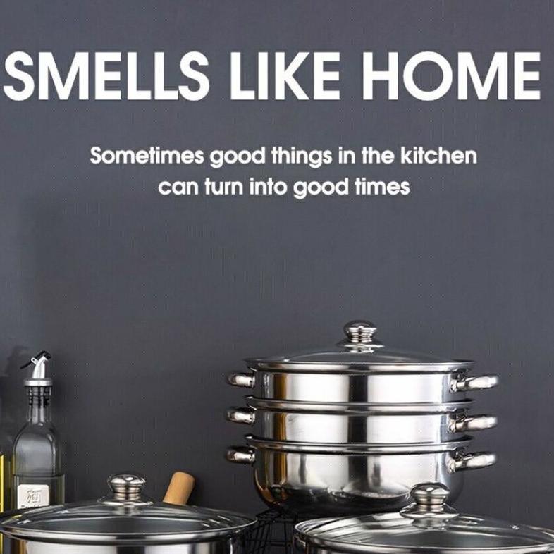 BEST SELLER PANCI STEAMER 3 TINGKAT PANCI 3 SUSUN KUKUSAN 3 SUSUN PENGUKUS ALAT KUKUS WAJAN PENGGORE