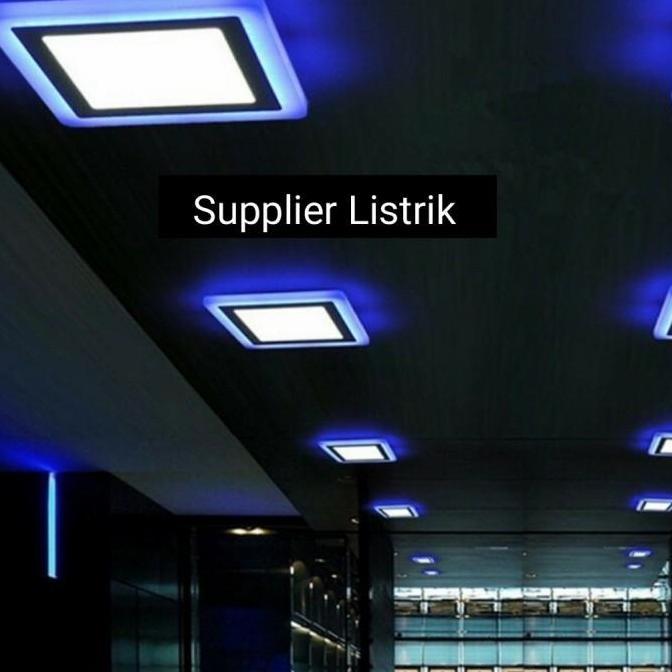 LAMPU PANEL DOWNLIGHT LED 6 + 3 WATT 2 WARNA OUTBOW