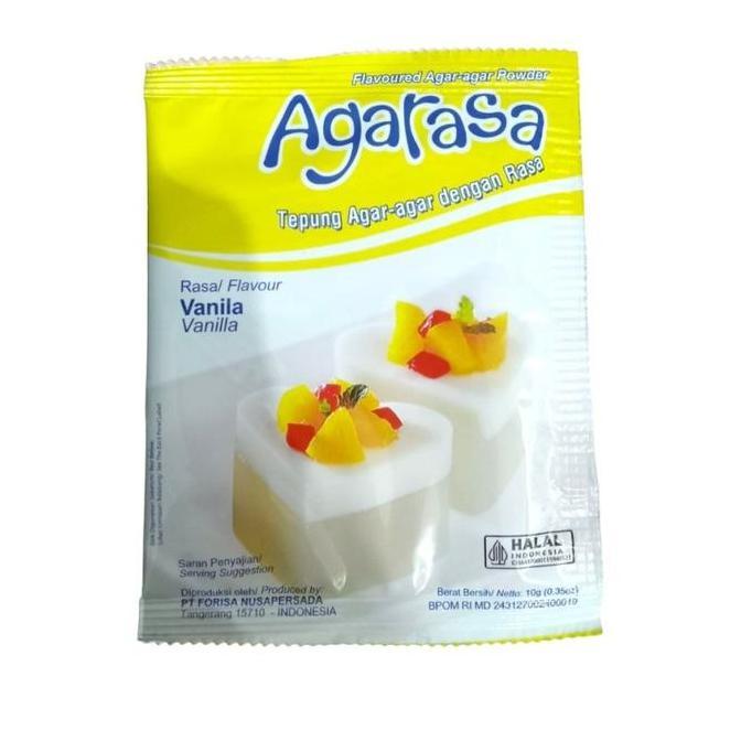 populer] Agar Agarasa Rasa Vanilla (Satuan)