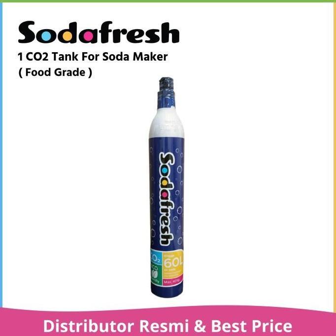 PROMO - Monten, Soda Xpress, Allegra Kompatibel Tabung Co2 (Tersedia Isi Ulang) Untuk Soda Maker