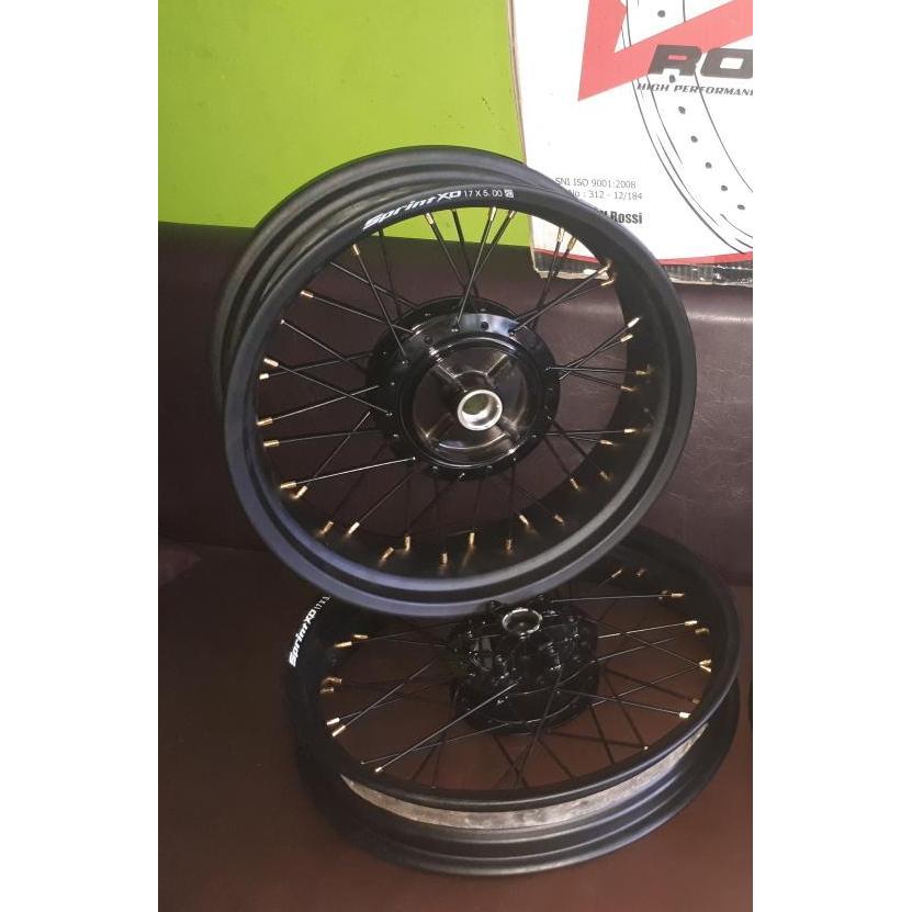 Velg jari2 scorpio tapak lebar 3in 5in R17