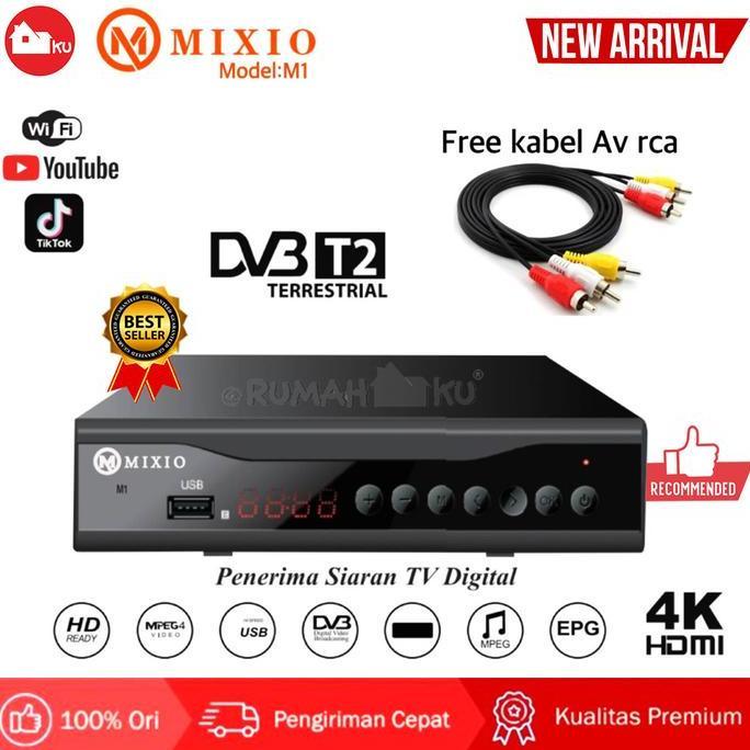 SUPER HEMAT - SET TOP BOX TV DIGITAL SUPER HD + GARANSI