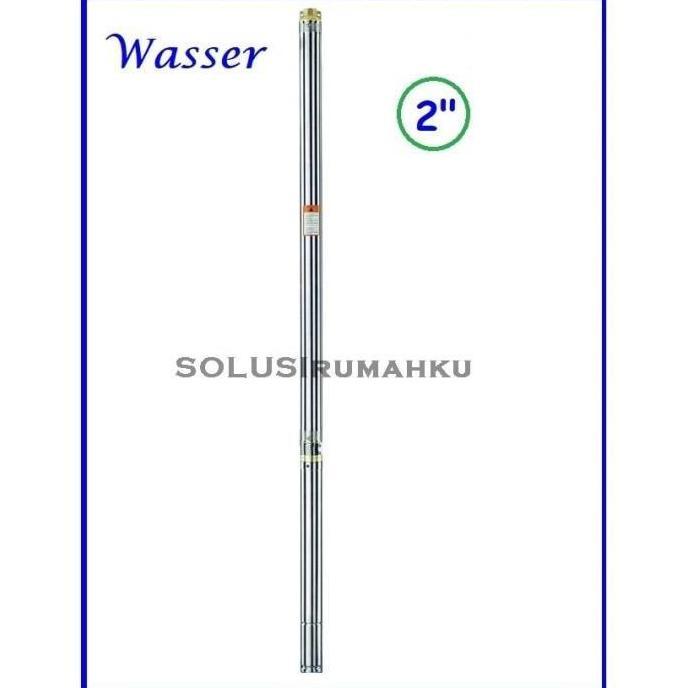 NEW GOSEND WASSER 2" Submersible 1/2 HP + Kabel Sibel Pompa Celup Sumur