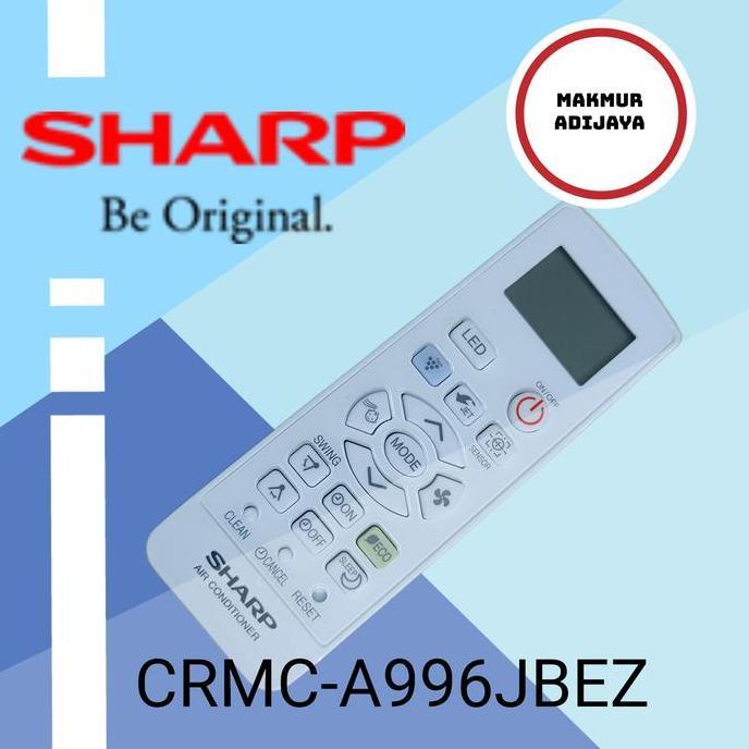 PROMO - remote ac sharp plasmacluster J-TECH Inverter original CRMC-A996JBEZ