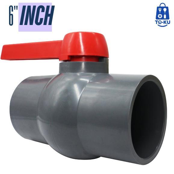 READY Sambo Ball Valve / Stop Kran PVC - 6 Inch