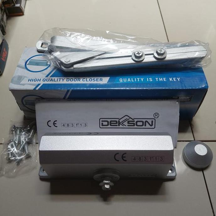DOOR CLOSER DEKKSON DCL 300 NHO NA / DOOR CLOSER DEKSON DCL 300 NON HOLD OPEN SILVER