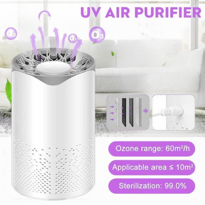 HARGA SAHABAT - AFFSELV Air Purifier Cleaner Pembersih Udara HEPA Filter PM2.5 - J008 dengan Teknolo