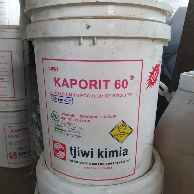 Kaporit Bubuk 60 % Tjiwi - 15 kg