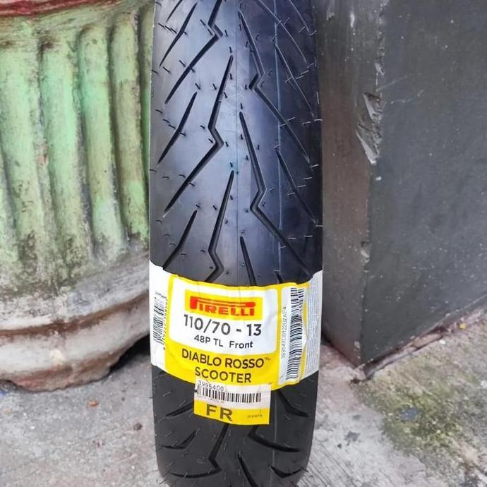 ban nmax pirelli diablo rosso scooter 110/70-13 termurah