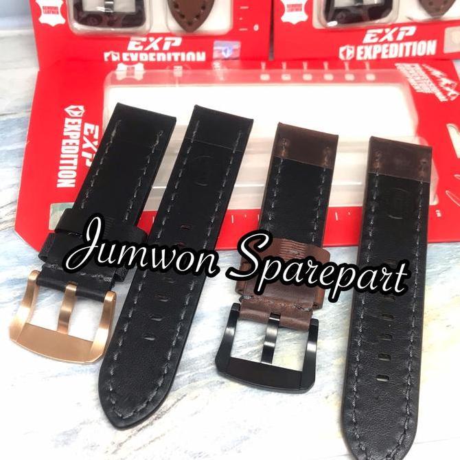 Strap Tali Kulit Jam Tangan Expedition Original Tali Expedition Kulit