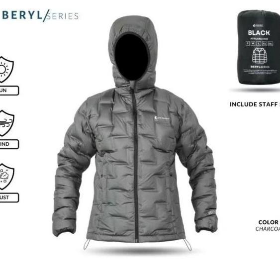 Jaket Bulu Angsa Goose Down Ultralight Seamless Bulu Angsa 100% FP 800