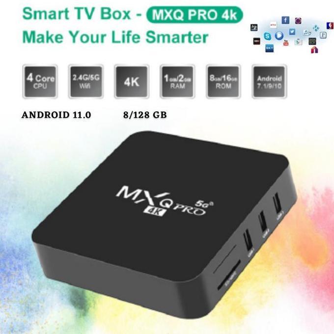 PROMO - Android TV Box - MXQ Pro 5G 4k 8gb/128gb