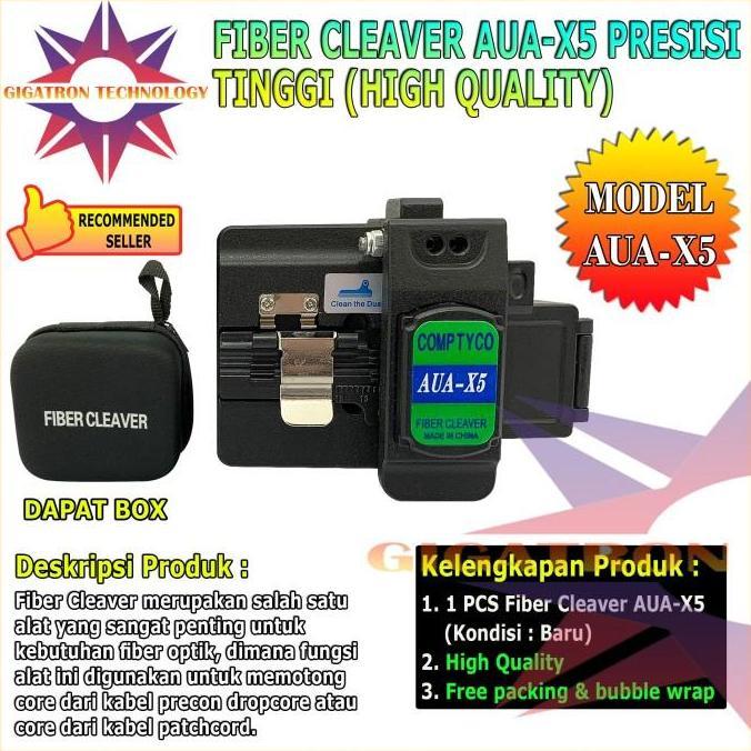 SKL-8A Premium Version AUA-X5 Fiber Cleaver Cutter Fiber Optik / Fiber Cleaver AUA-X5 Alternatif SKL