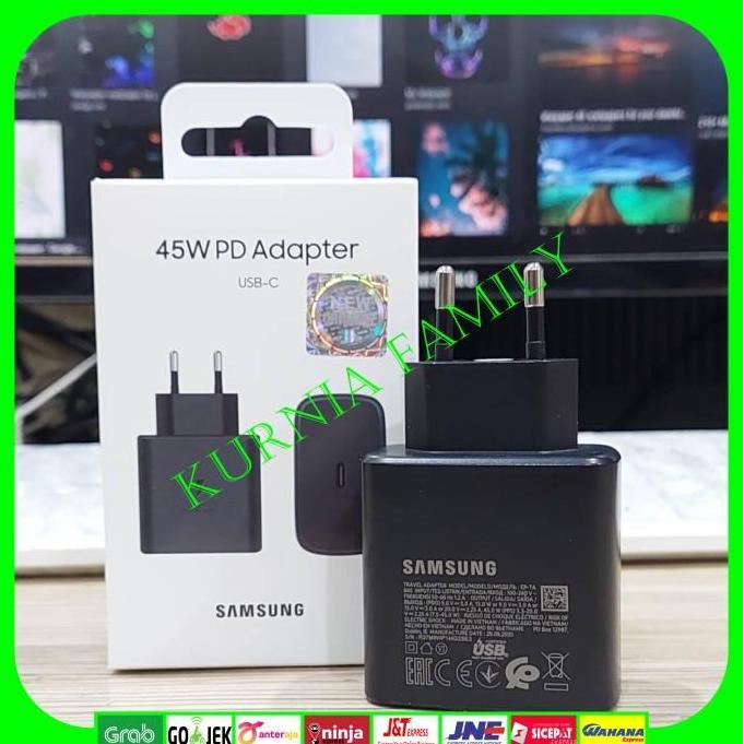 NEW Kepala Charger Samsung Galaxy Tab S8 Tab S8+ Tab S8 Ultra ORI 45 Watt