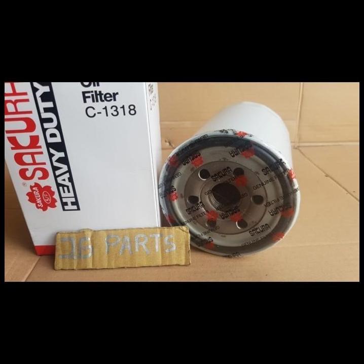 BEST DEAL FILTER SARINGAN OLI SAKURA HINO DUTRO 110 C1318 C 1318 C-1318 ORI 