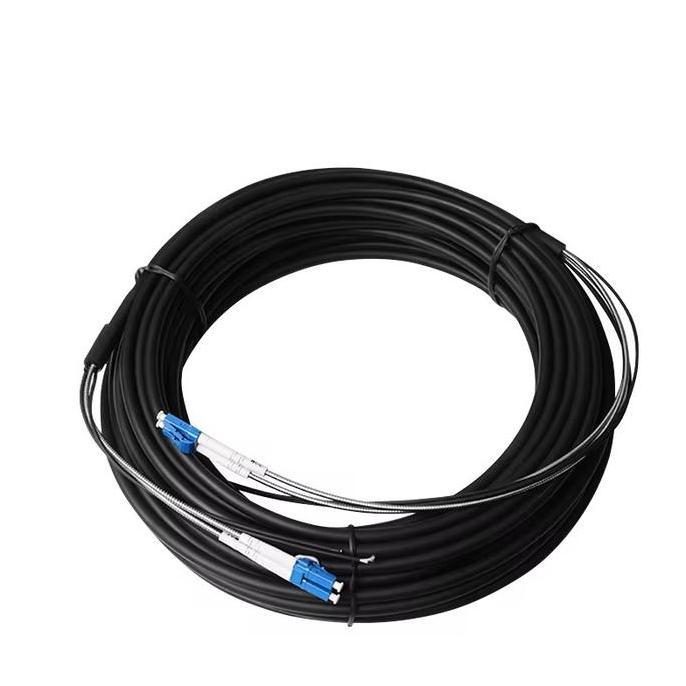Fiber optic outdoor lc lc singelmode 50 meter 1 giga / cpri patch cord FTTA LC single mode 50 meter