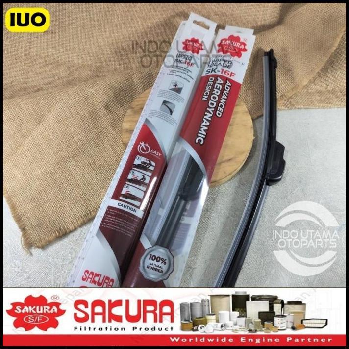 TERBARU WIPER FRAMELESS CRV GEN 3 KARET KACA MOBIL SAKURA 