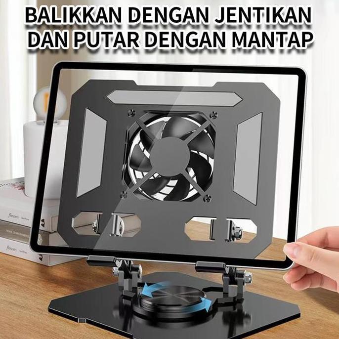 BEBAS ONGKIR - Notebook disipasi panas berdiri rotary komputer berdiri mengangkat disipasi panas ber