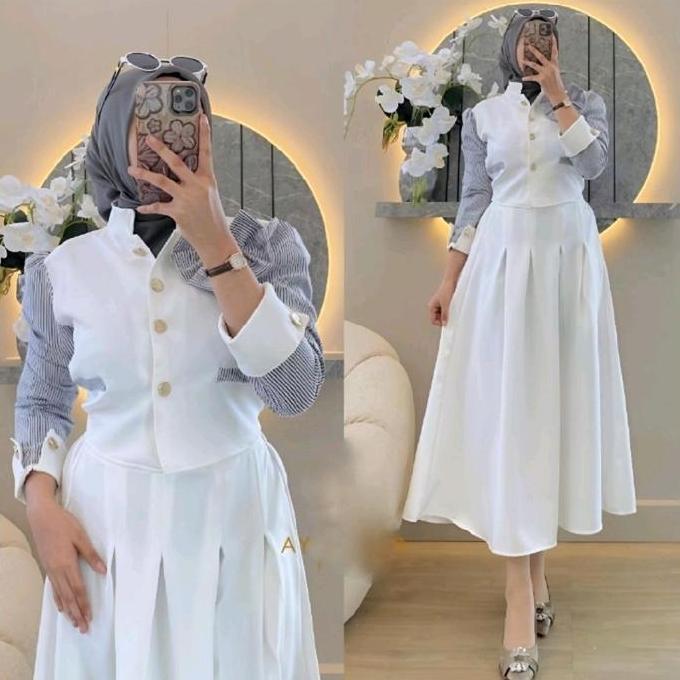 Hana Set Rok-Set Wanita-One Set Muslim-One Set Rok