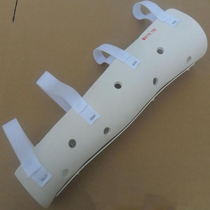 WESELTON Penyangga Lutut Adjustable Gips Kaki Patah Polimer Breathable Untuk Rehabilitasi Pasca Oper