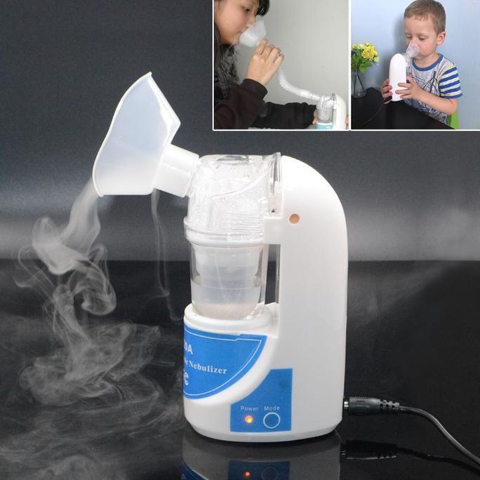 KLUDENG Alat Bantu Pernafasan Uap Penghilang Dahak Asma Ultrasonic Portable