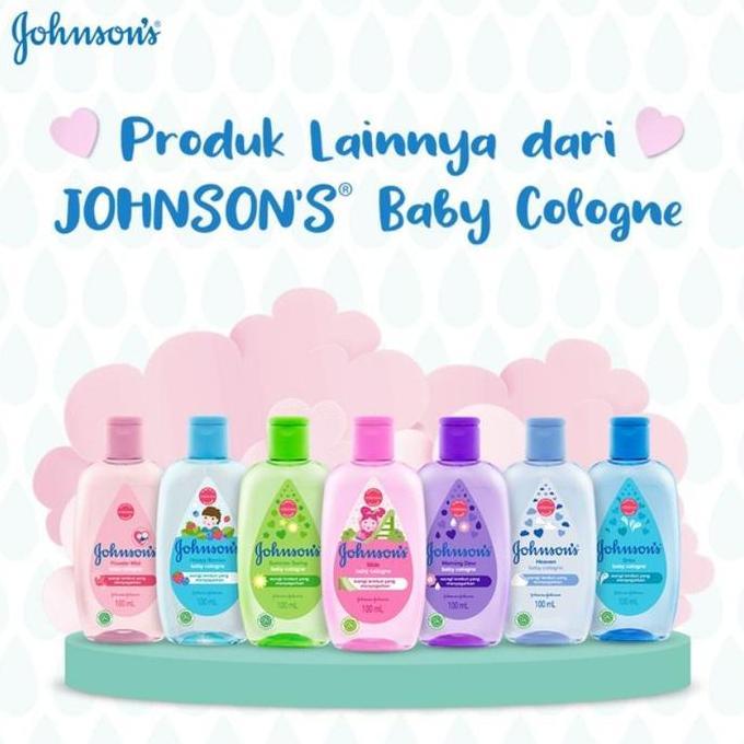 Johnson'S Baby Cologne Ukuran 100Ml Parfume Bayi