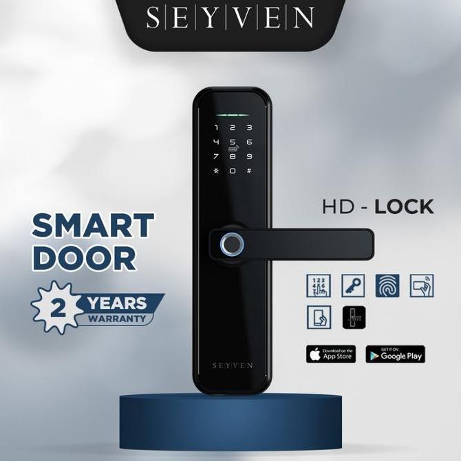 Rajaseller66 - SEYVEN Smart Door Lock Kunci Pintu Digital Lock Access Door Kunci Pintu Access Contro