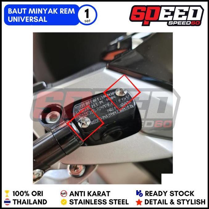 NEW BAUT MINYAK MASTER REM NMAX AEROX XMAX LEXI PROBOLT THAILAND SET ORI