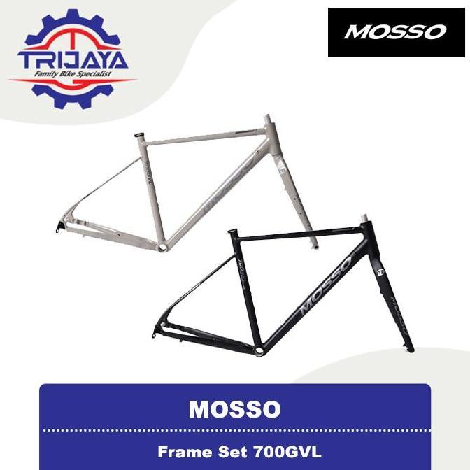 Bikes Mosso 700Gvl Frame Set Sepeda Gravel [700C] Alloy