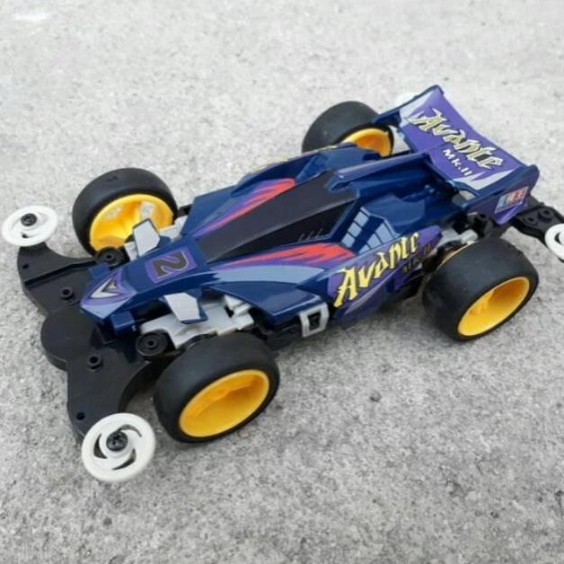 Tamiya Mini 4Wd Aoda Chasis Hitam