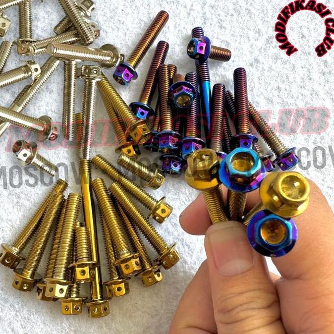 Baut Probolt Cvt Honda Beat Isi 17 Biji Bisa Scoopy Karbu Scoopy Fi Vario 110 Spacy F1 Karbu Stenlis