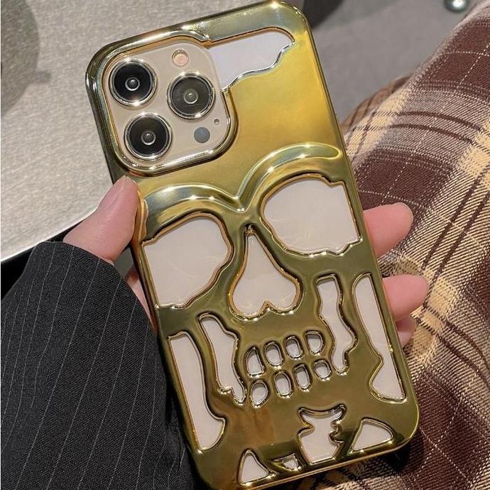 [READY] CASING TENGKORAK IPHONE XR XS MAX 11 12 13 14 PRO MAX PLUS