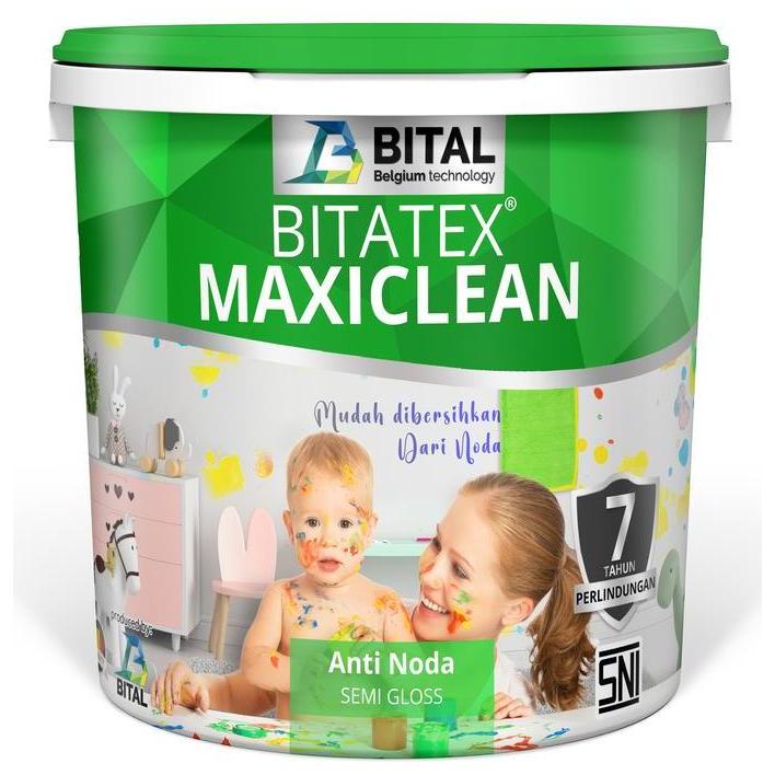 Cat Tembok Anti Noda - Bitatex Maxiclean 20 Liter Terbaru 