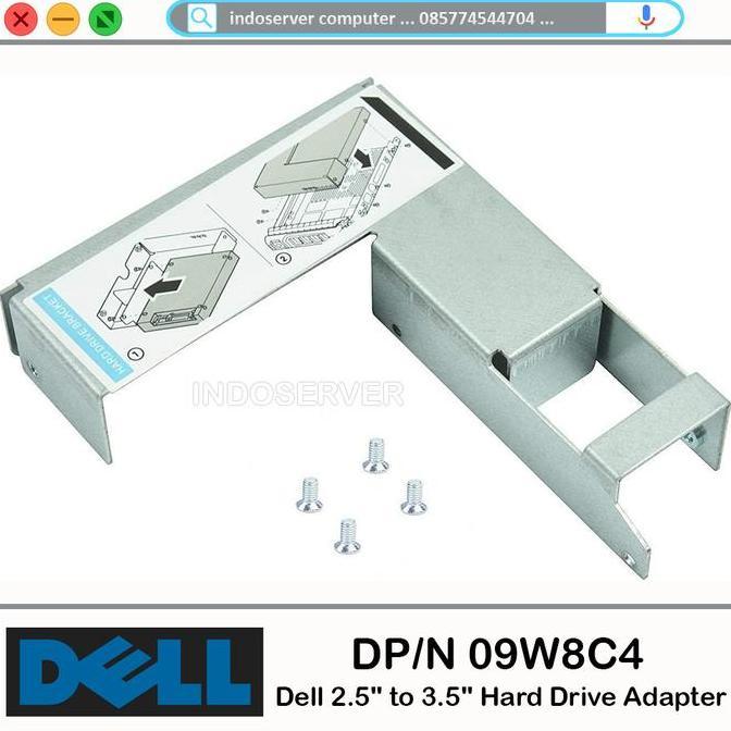 BEBAS ONGKIR - ADAPTER HDD/SSD 2.5" TO 3,5" FOR SERVER DELL