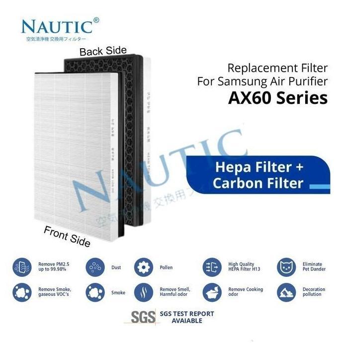PROMO HARI INI - Filter Samsung Air Purifier AX60 AX60R AX60R5080WD AX5000 CFX-D100/GB