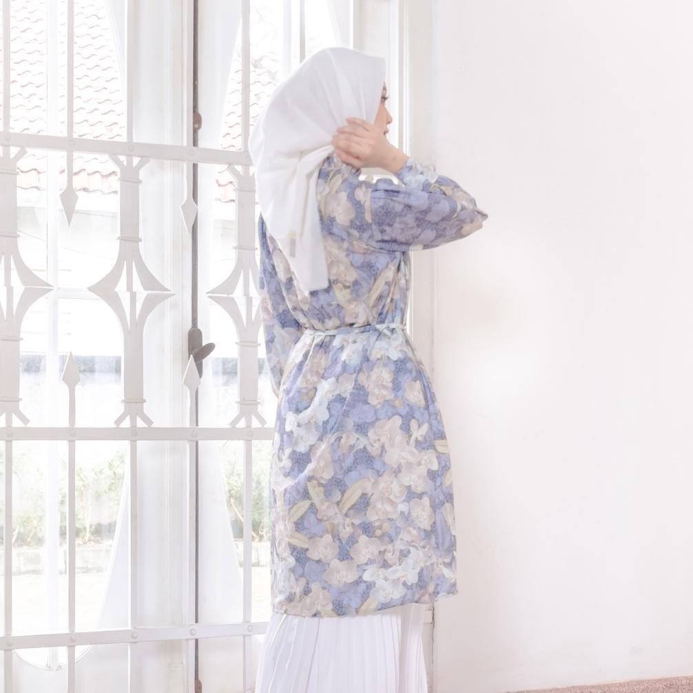 BELI SEKARANG GIYOMI ID - Cattelia Tunic / Tunik Wanita / Tunik Bahan Polysilk / Baju Atasan Wanita