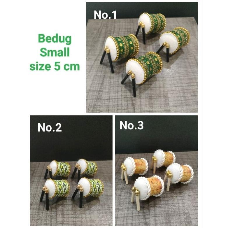 Tahan Lama  Hiasan Lebaran Idul Fitri Bedug Kecil Diameter 4Cm