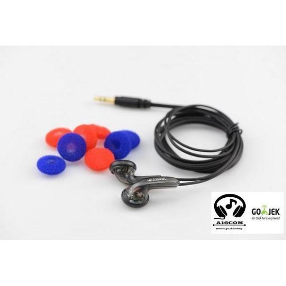 EARBUD VE MONK PLUS standar Tampa mic - hitam transparan