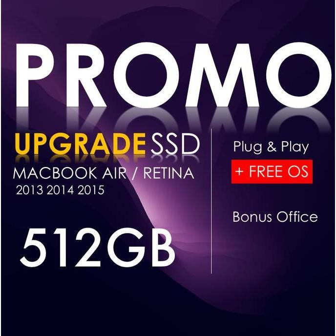 TERLARIS - SSD Macbook Retina A1502 2013 2014 2015 512GB Replacement